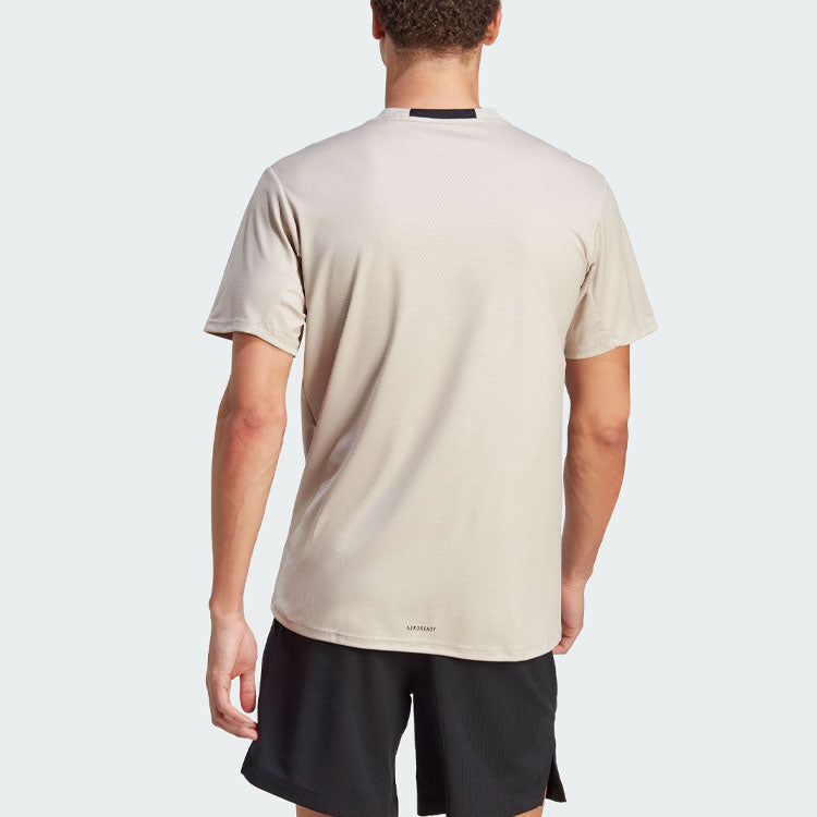 adidas D4T Strength Workout T-Shirt 'Wonder Beige' HY0774
