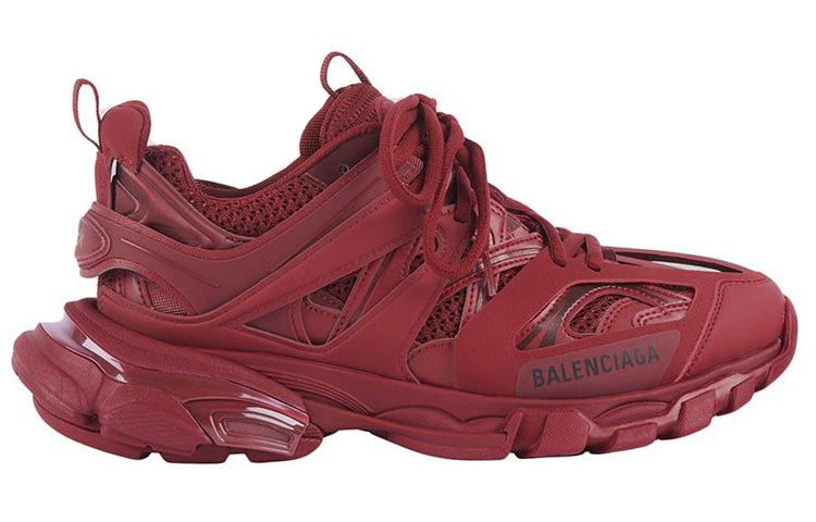 (WMNS) Balenciaga Track Sneakers 'Burgundy' 542436W2LA15504