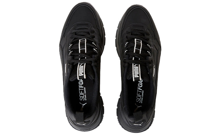 (WMNS) PUMA Cassia 'Black Team Gold' 384647-02