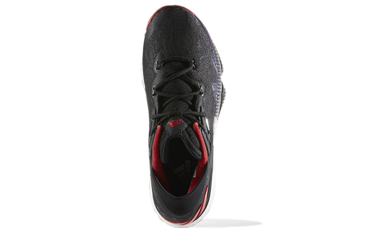 adidas Crazylight Boost Low 2016 'Core Black Scarlet' AQ8279