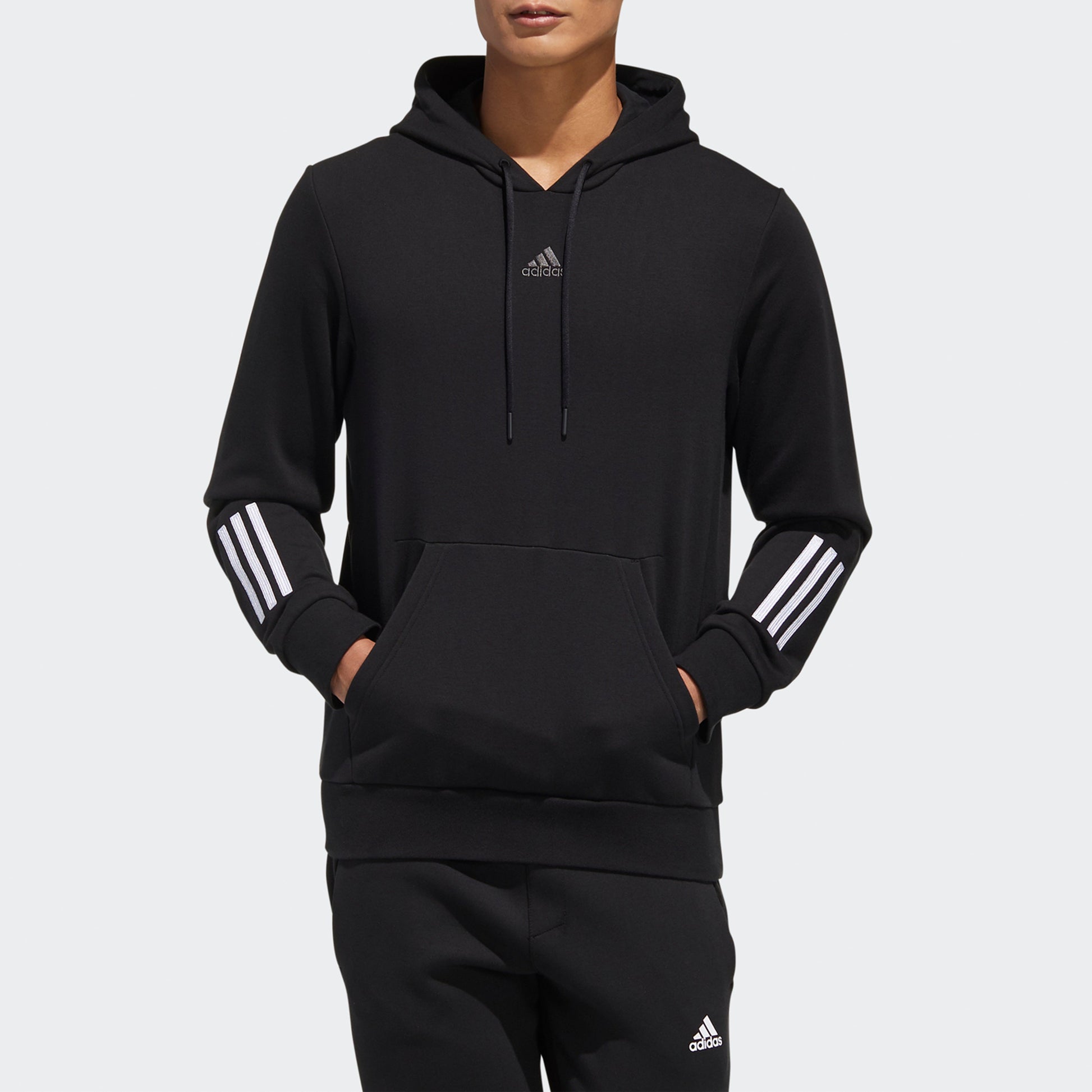 adidas Bos Hoody Sweat Casual Sports Black GP6404