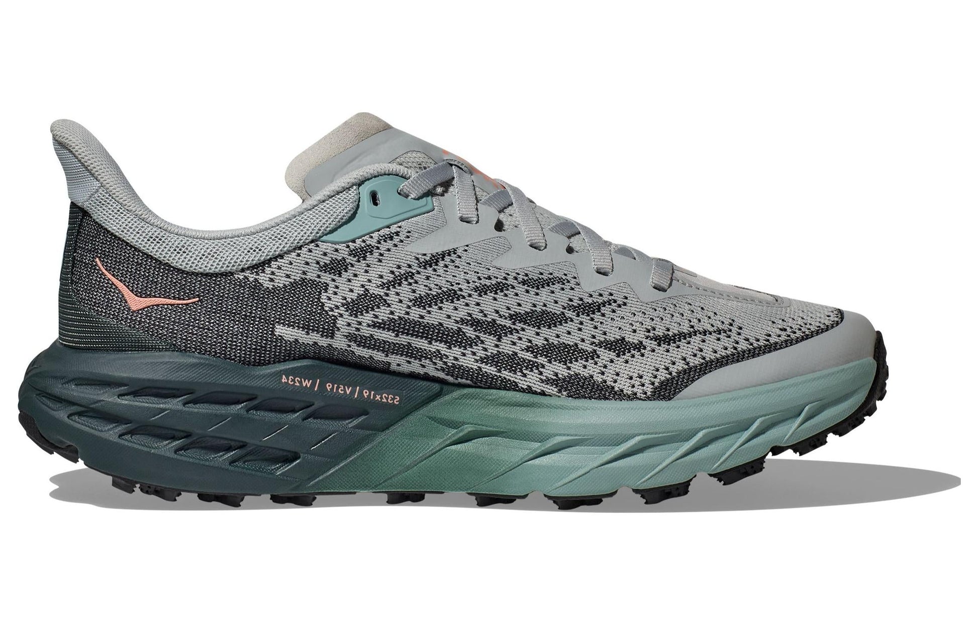 (WMNS) HOKA ONE ONE Speedgoat 5 Wide 'Harbor Mist Spruce' 1123160-HMSP