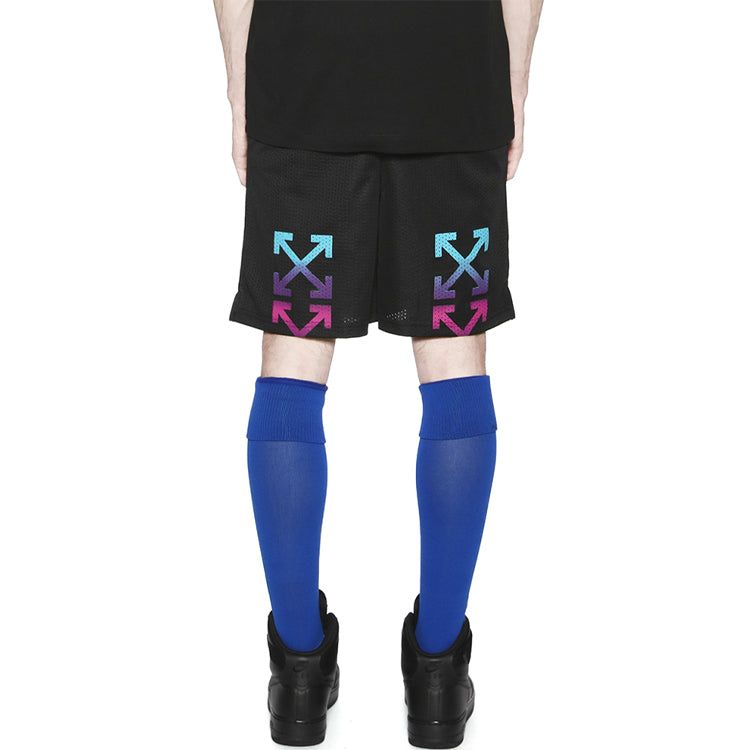 Off-White Arrow Printing Pattern Casual Shorts Version Black OFWSP05R08MMBBKZ