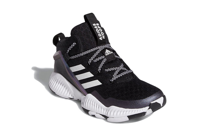(GS) adidas Lockdown J 'Black White Iridescent' FZ1696