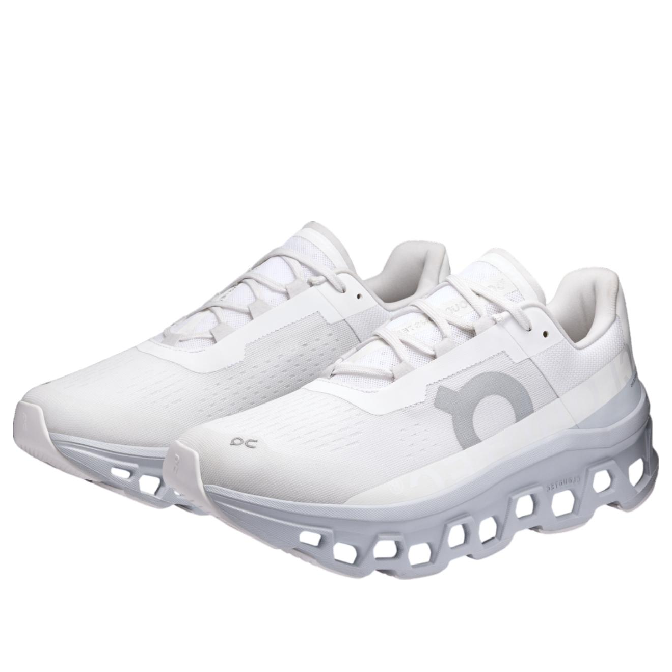On Running Cloudmonster 'White Glacier Grey' 61.97654