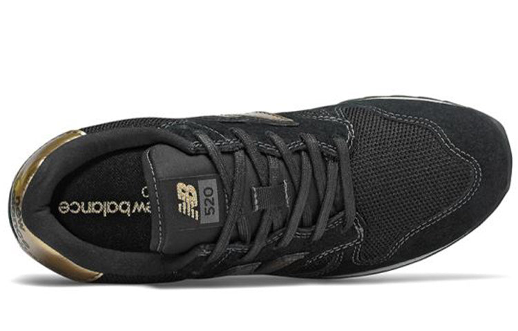 (WMNS) New Balance 520 Black/Golden WL520GDB