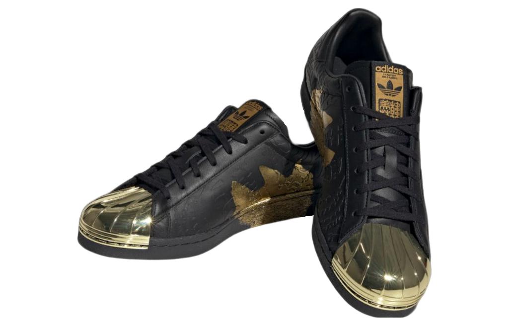 adidas originals Superstar 80s x Han Meilin 'Black Gold' ID4379
