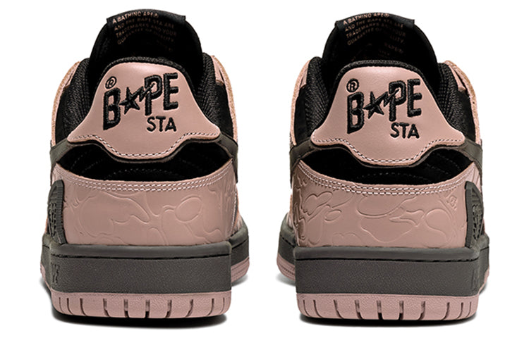 A BATHING APE SK8 Sta Black Pink 1H80-191-016