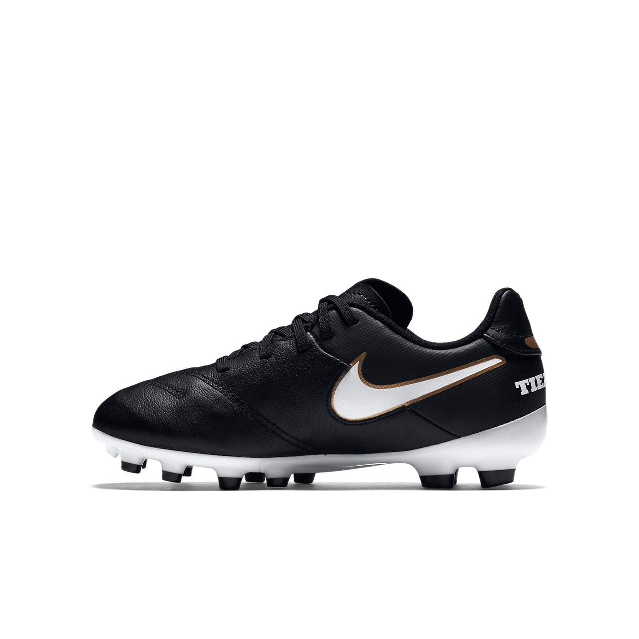 (GS) Nike Tiempo Legend VI FG 'Black White' 819186-010