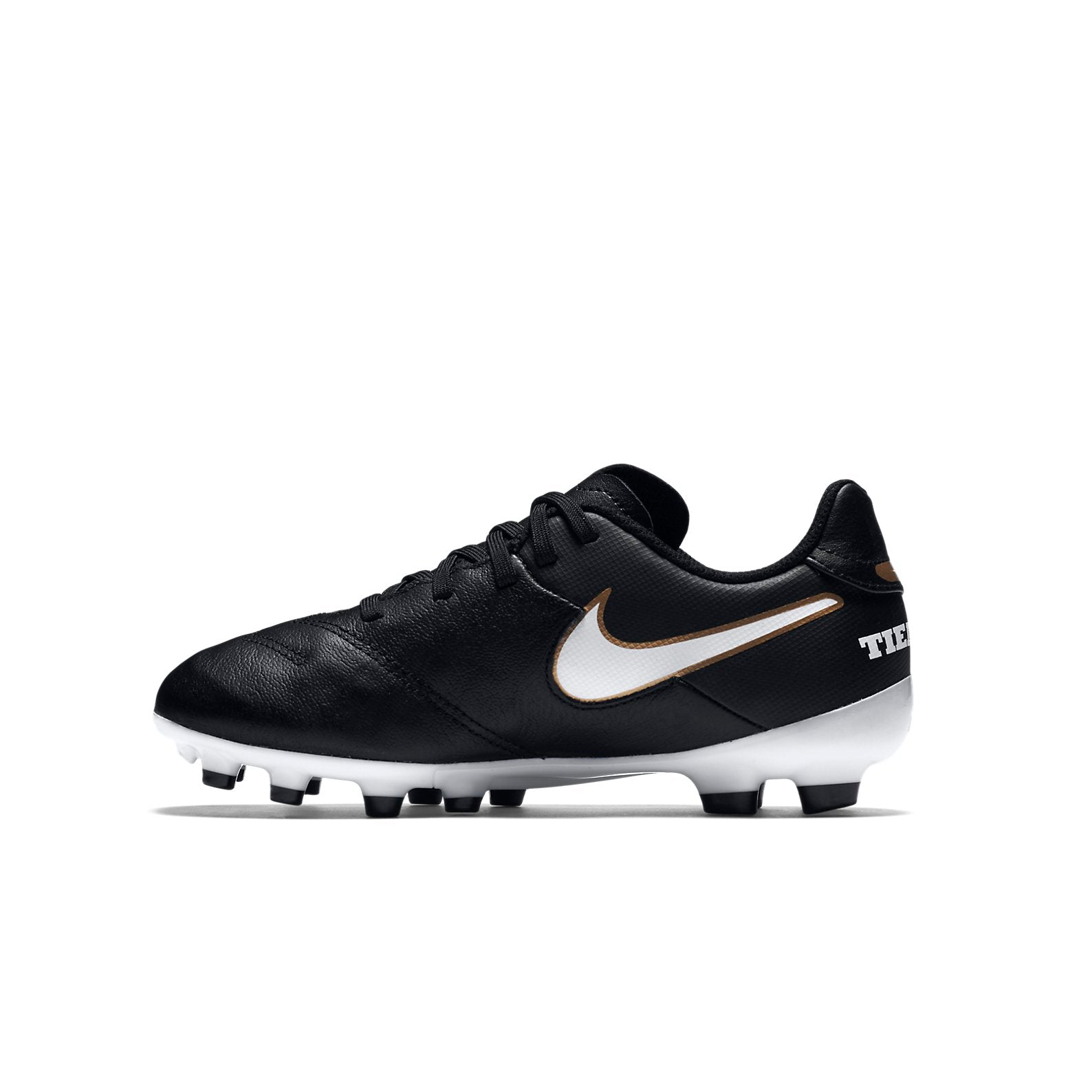(GS) Nike Tiempo Legend VI FG 'Black White' 819186-010