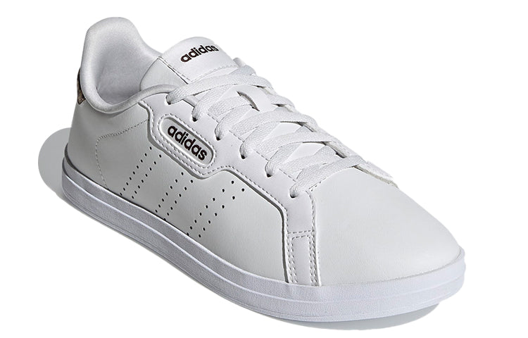 (WMNS) adidas neo Courtpoint 'White Leopard' FY8414