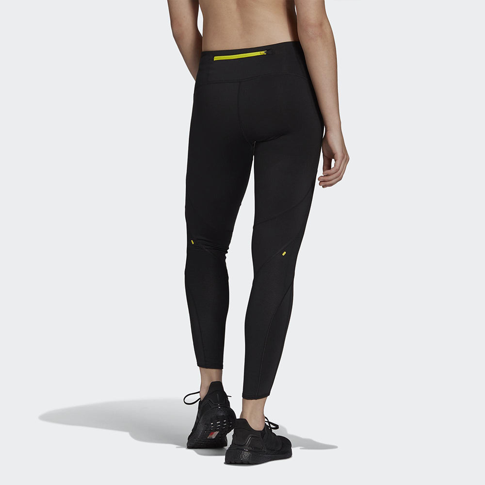 (WMNS) adidas Fast Running Primeblue Sports Training Running High Waist Elastic Fitness Pants For Black GH6850