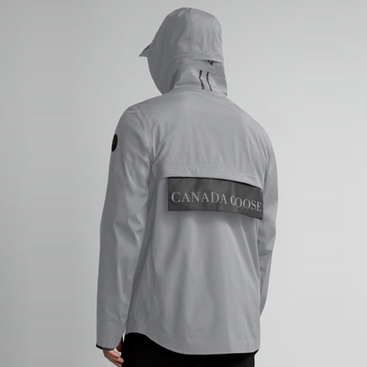 Canada Goose Meaford Black Label Hooded Jacket For Men Medium Grey 5611MB-120