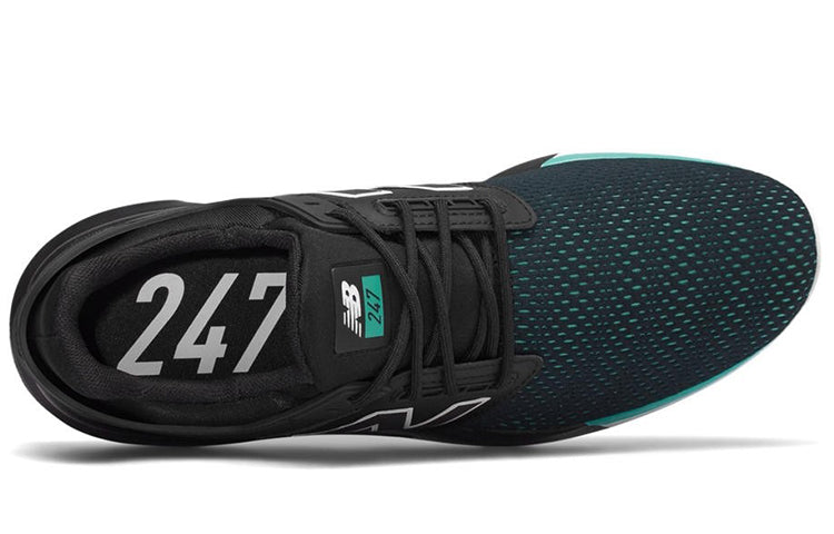 New Balance 247 Shoes Black/Green MS247TK