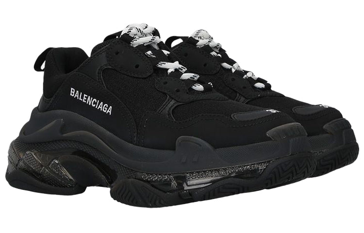 (WMNS) Balenciaga Triple S Sneaker 'Clear Sole - Black' 544351W2FB11000