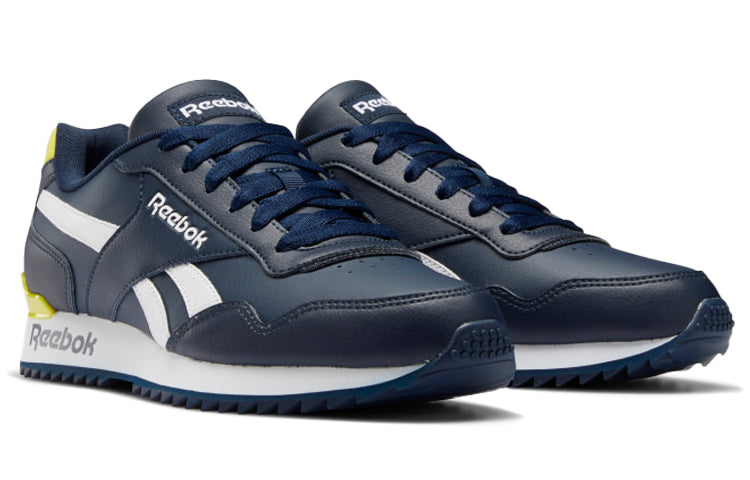 Reebok Royal Glide Running Shoes 'Dark Blue Neon Green' FW8190