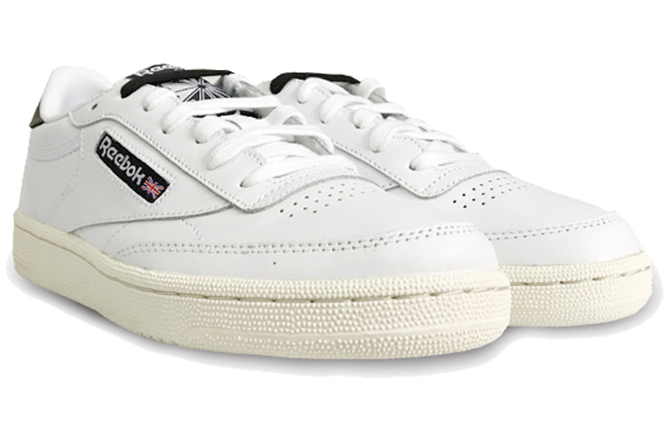 (WMNS) Reebok Club C Skate shoes 'White Black' CM9163