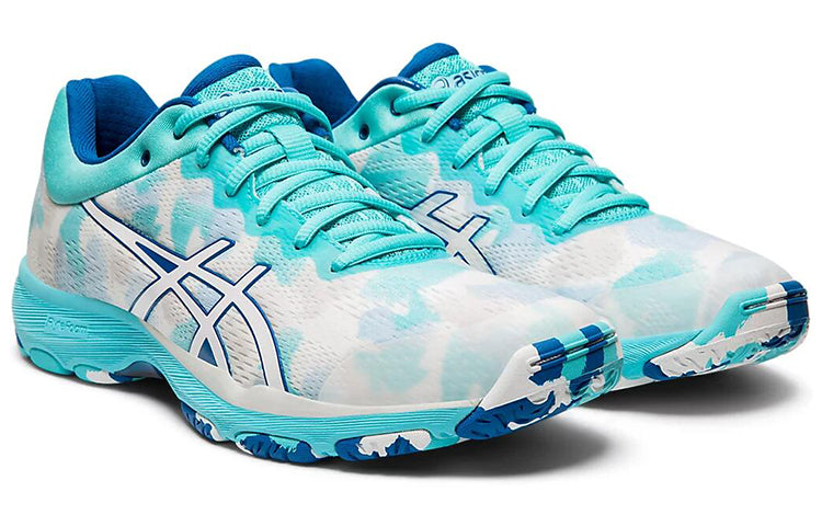 (WMNS) ASICS Netburner Professional FF Running Shoes Blue/White 1072A016-100