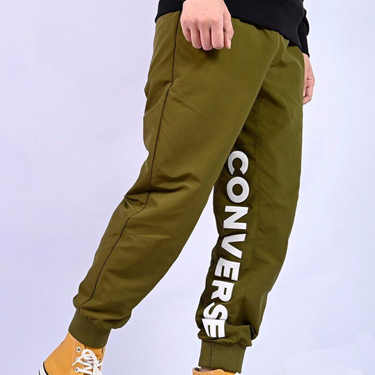 Converse Wordmark Jogger Asia Sizing 'Olive Green' 10020008-A02