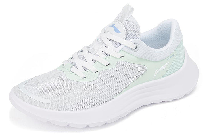(WMNS) Li-Ning Light Feather 'White Light Green' ARST020-3