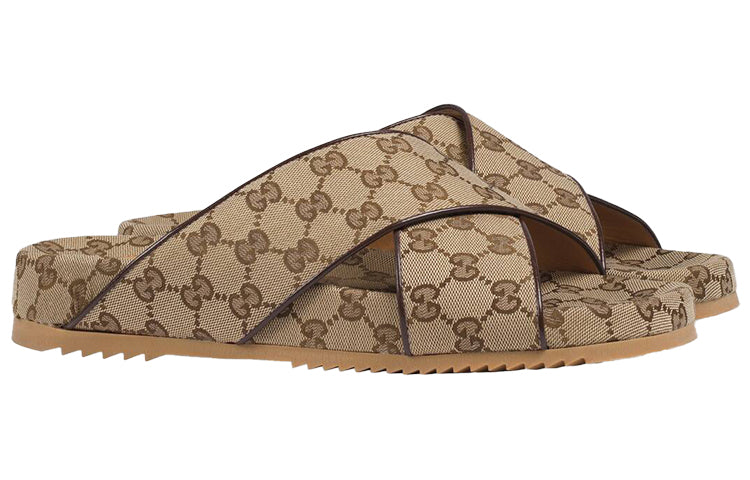 Gucci GG Slide Sandal 'Beige' 624697-H6320-9763