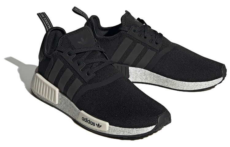 (WMNS) adidas NMD_R1 'Black Beige' IE7345