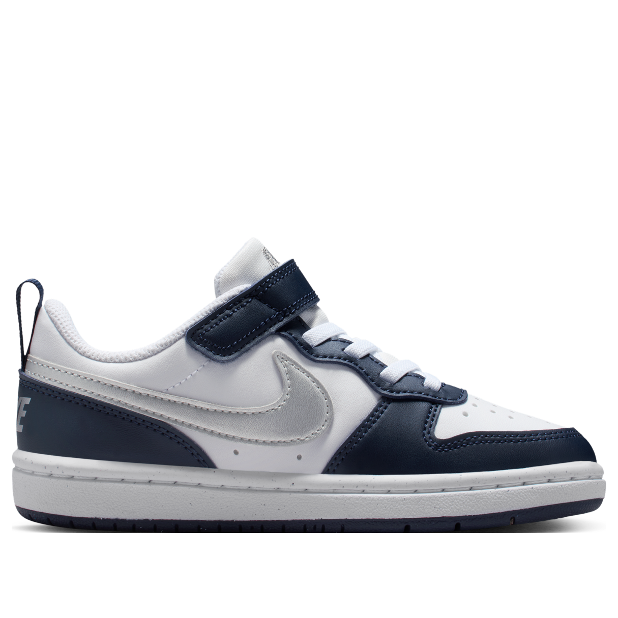 (PS) Nike Court Borough Low Recraft 'White Silver Navy'  DV5457-135