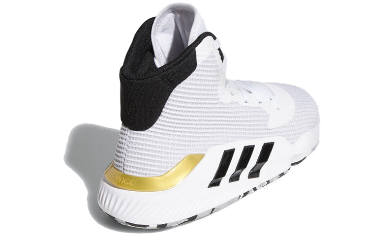 adidas Pro Bounce 2019 'White Gold Metallic' EE3896