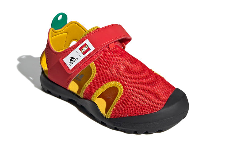 (PS) adidas x Lego Captain Toey Sandals 'Red' H67471
