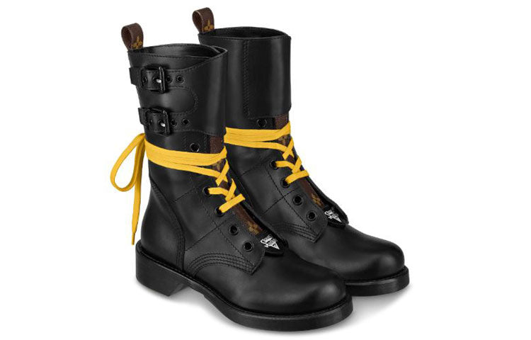 (WMNS) LOUIS VUITTON LV Metropolis Martin boots Black 1A66TE