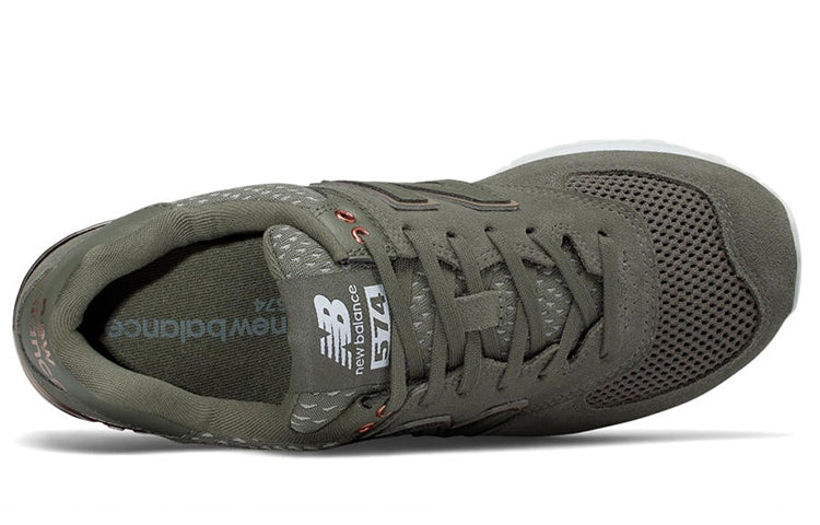 (WMNS) New Balance 574 'Dark Gray Olive Green' WL574FSD