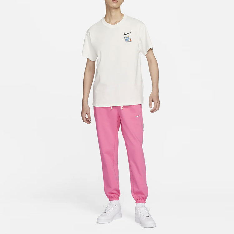 Nike Dri-FIT Standard Issue Logo Pants 'Pink' CK6366-684
