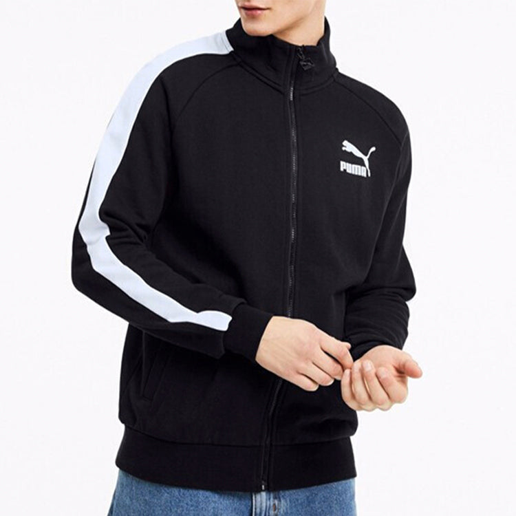 PUMA Iconic T7 Track Top FT Knit Jacket Black 599331-01