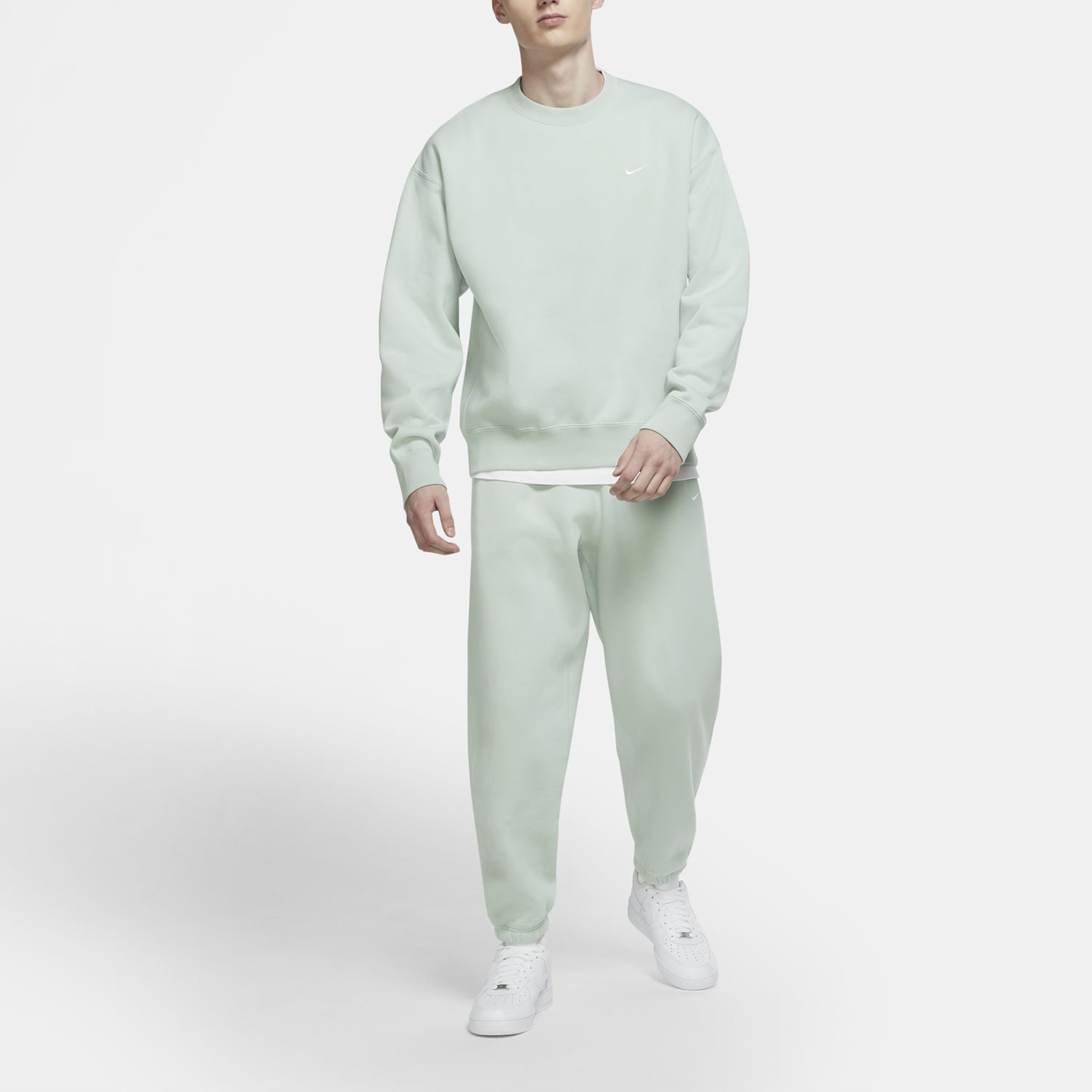 Nike Lab Loose Washed Casual Long Pants Green DA2254-321