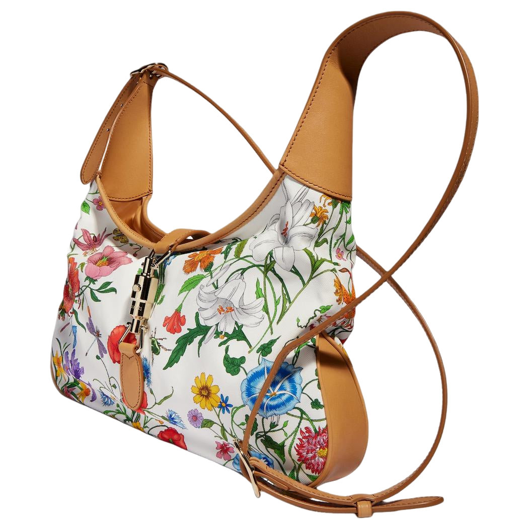 (WMNS) Gucci Jackie 1961 Medium Shoulder Bag 'White Multicolor' 863136-FAF7N-9552