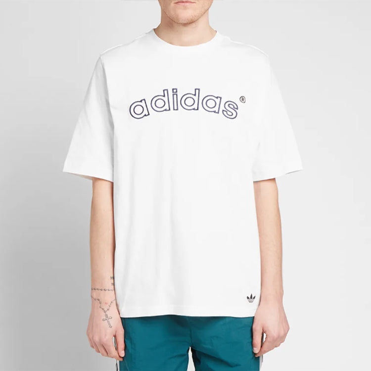 adidas  Archive Logo Tee 'White' FH7909