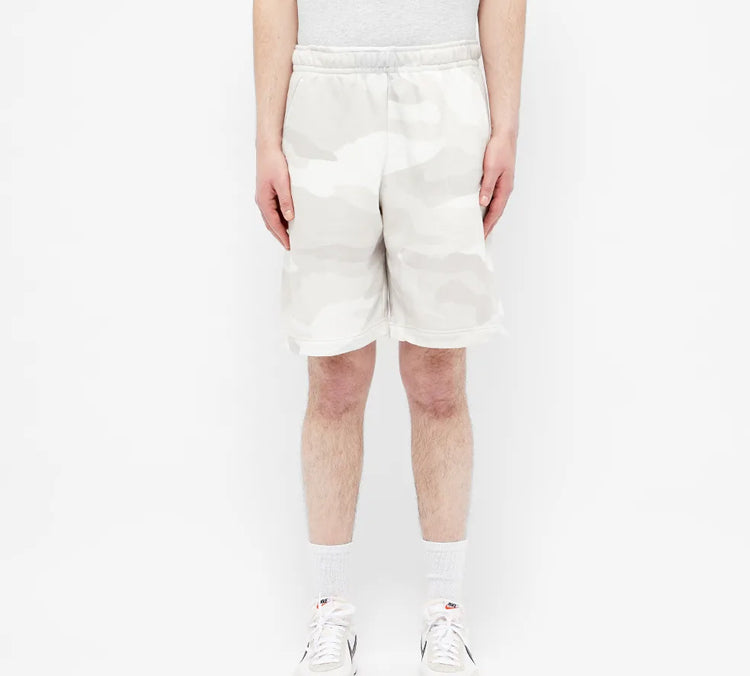 Nike Cotton Camouflage jogging Shorts White Camouflage BV2838-073