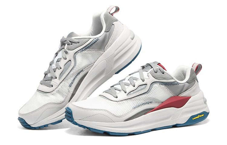 Skechers Global Jogger 'White Grey Red' 894122-WMLT
