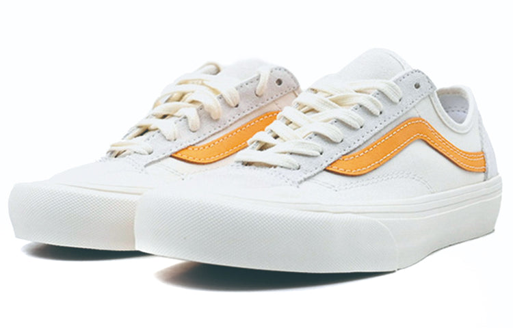 Vans Style 36 Canvas Shoes White/Yellow VN0A5HFFZGD