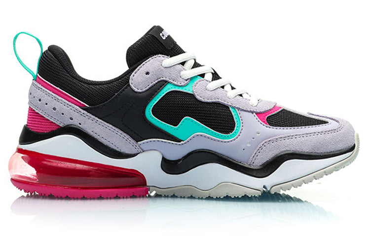 (WMNS) Li-Ning Counterflow Neon 'Black Grey Green' AGCP138-1