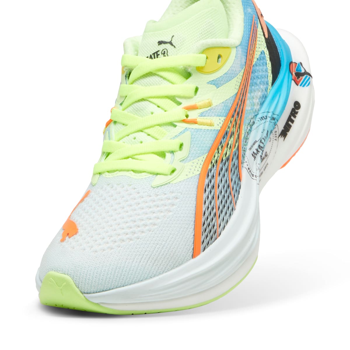 (WMNS) PUMA Deviate Nitro 3 'Nitro Blue Fizzy Apple' 310196-01