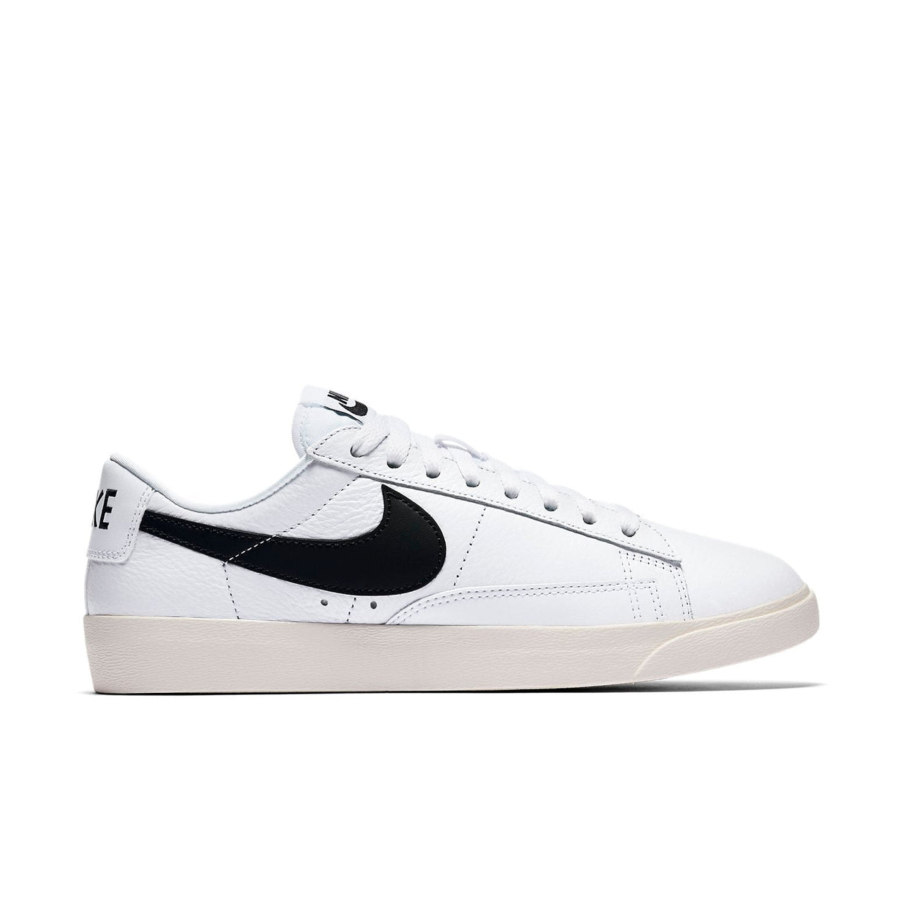 (WMNS) Nike Blazer Low Premium 'White Black' 454471-104