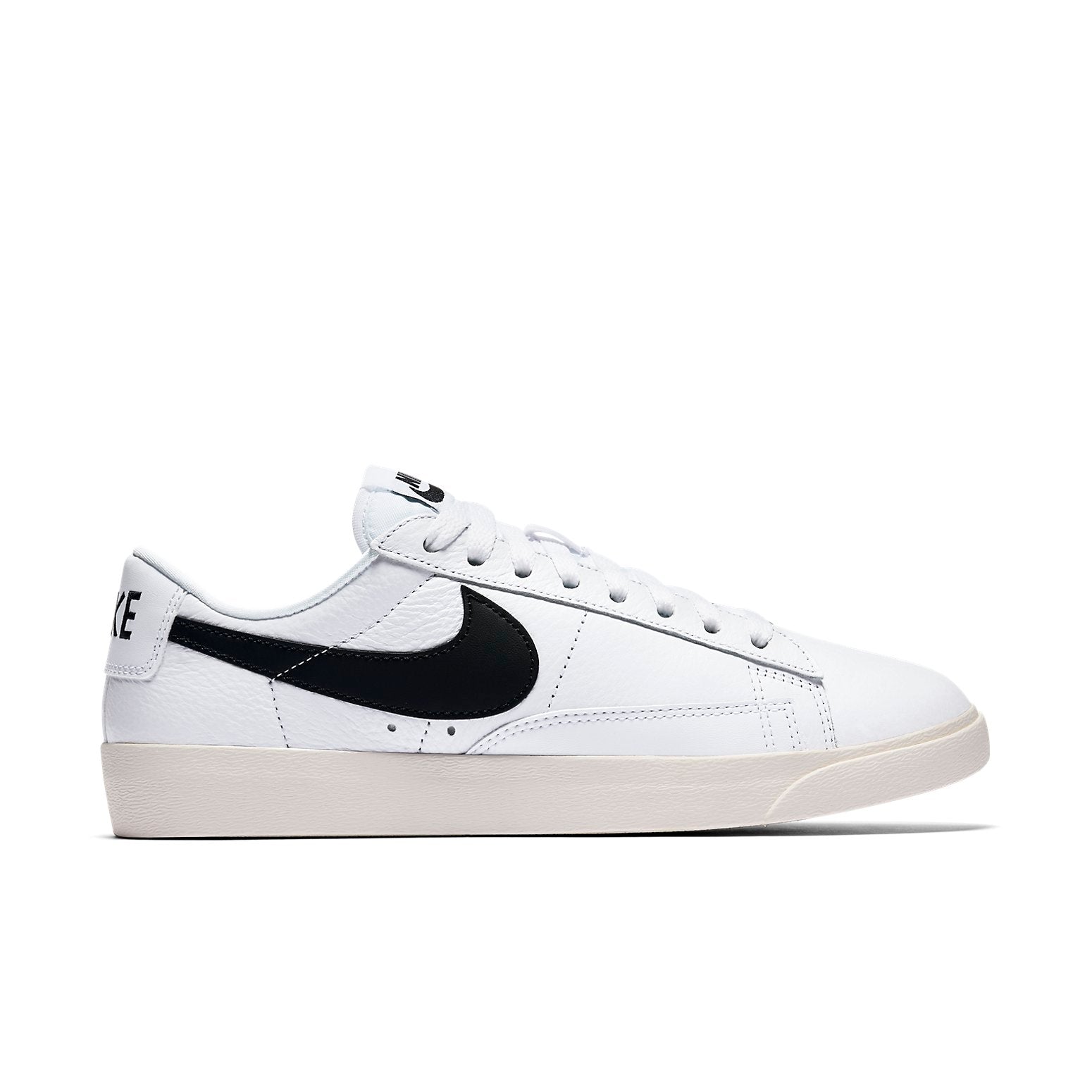 (WMNS) Nike Blazer Low Premium 'White Black' 454471-104