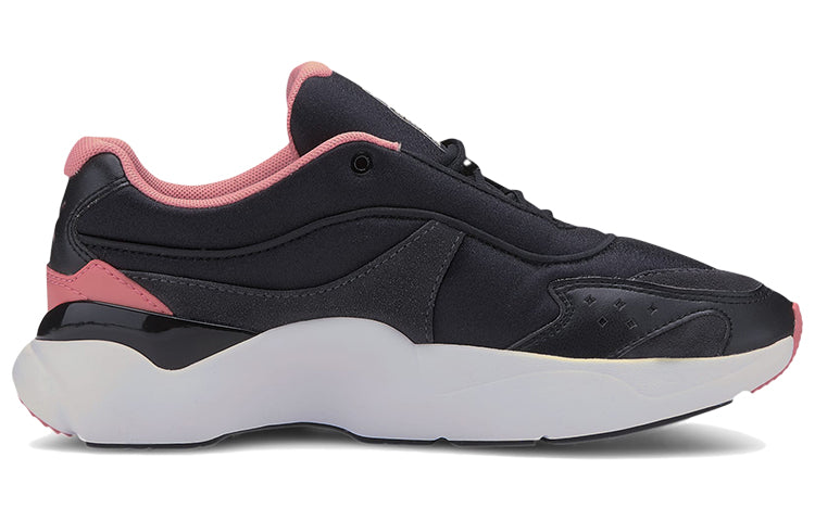 (WMNS) PUMA Lia Tonal Black/White/Pink Low sneakers 374672-02