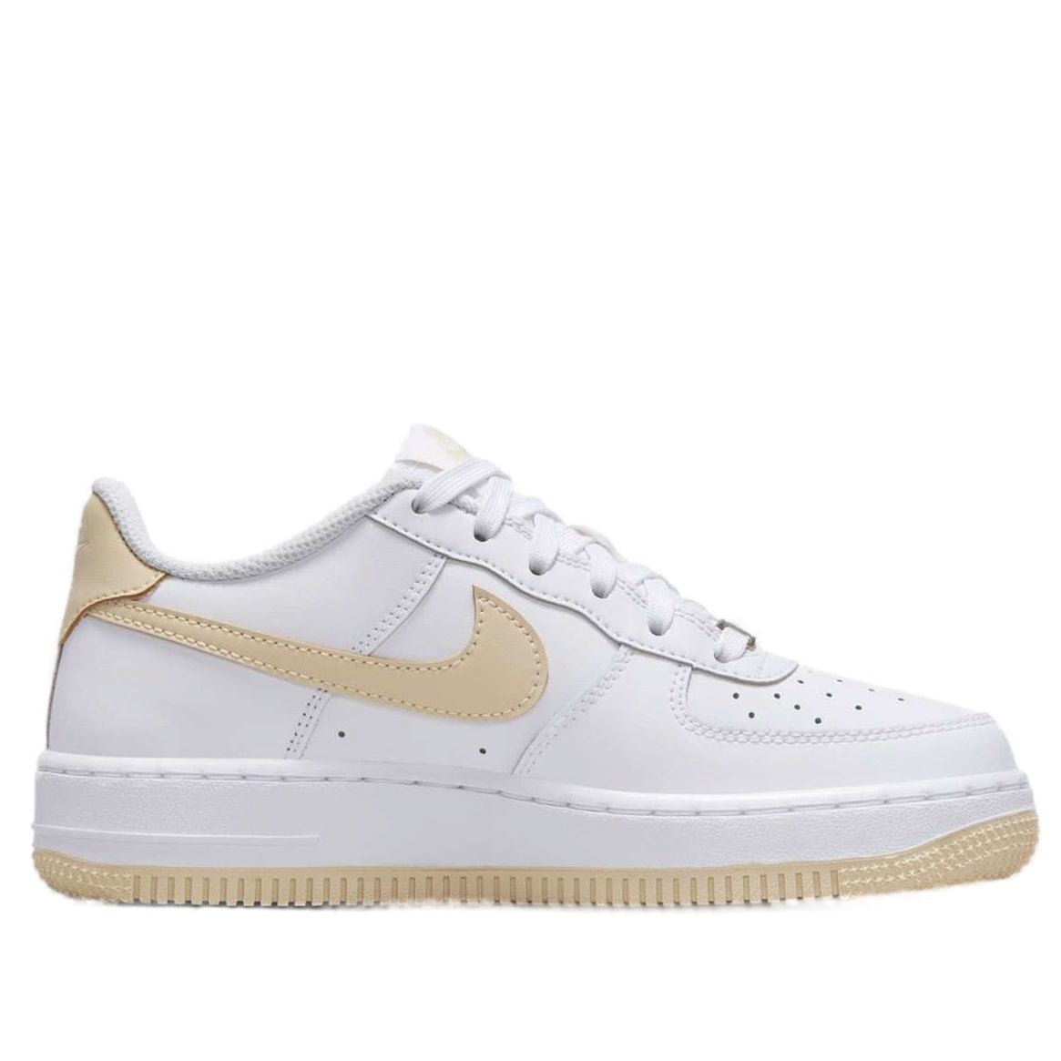 (GS) Nike Air Force 1 'White Light Khaki' FV5948-118