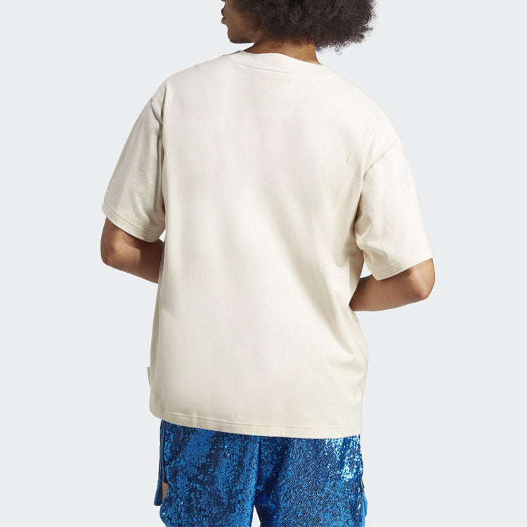 adidas Originals Blue Version Club Tee 'Beige' IA2489