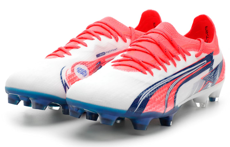 PUMA Ultra Ultimate FG AG x Christian Pulisic 'White Blazing Blue' 107320-01