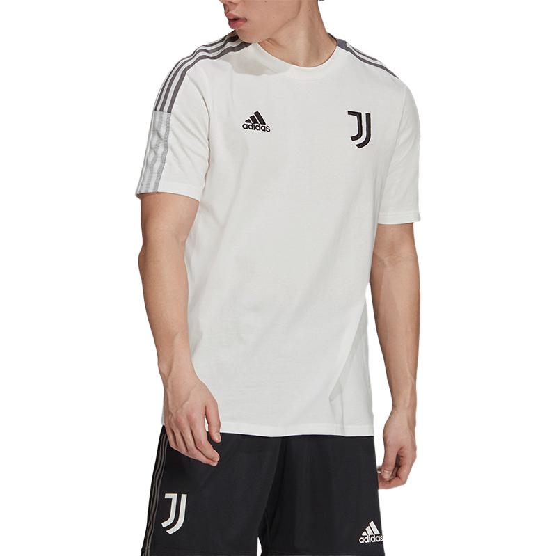 Men's adidas Soccer/Football Short Sleeve White T-Shirt GR2971