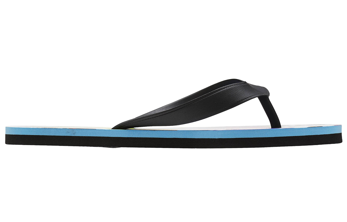 (WMNS) Reebok Others Sports slippers 'Black Blue' BD5213