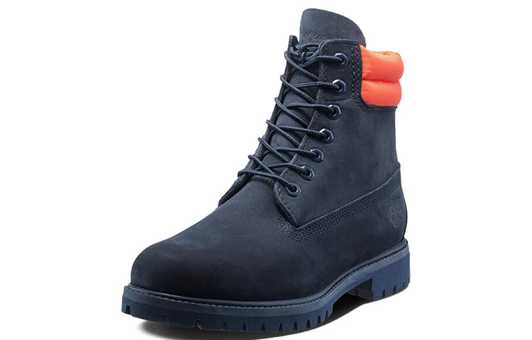 Timberland 6 Inch Premium Waterproof Boot 'Black Red' A1QH3